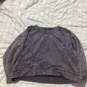 Gray Washed Sweatshirt
